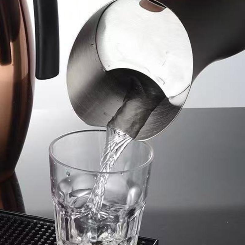 Kitchen Cold Water Wine Juice Jugs Stainless Steels Water Pitcher Jugs Cold Drinking Pitcher for Serving Water, Iced Teas