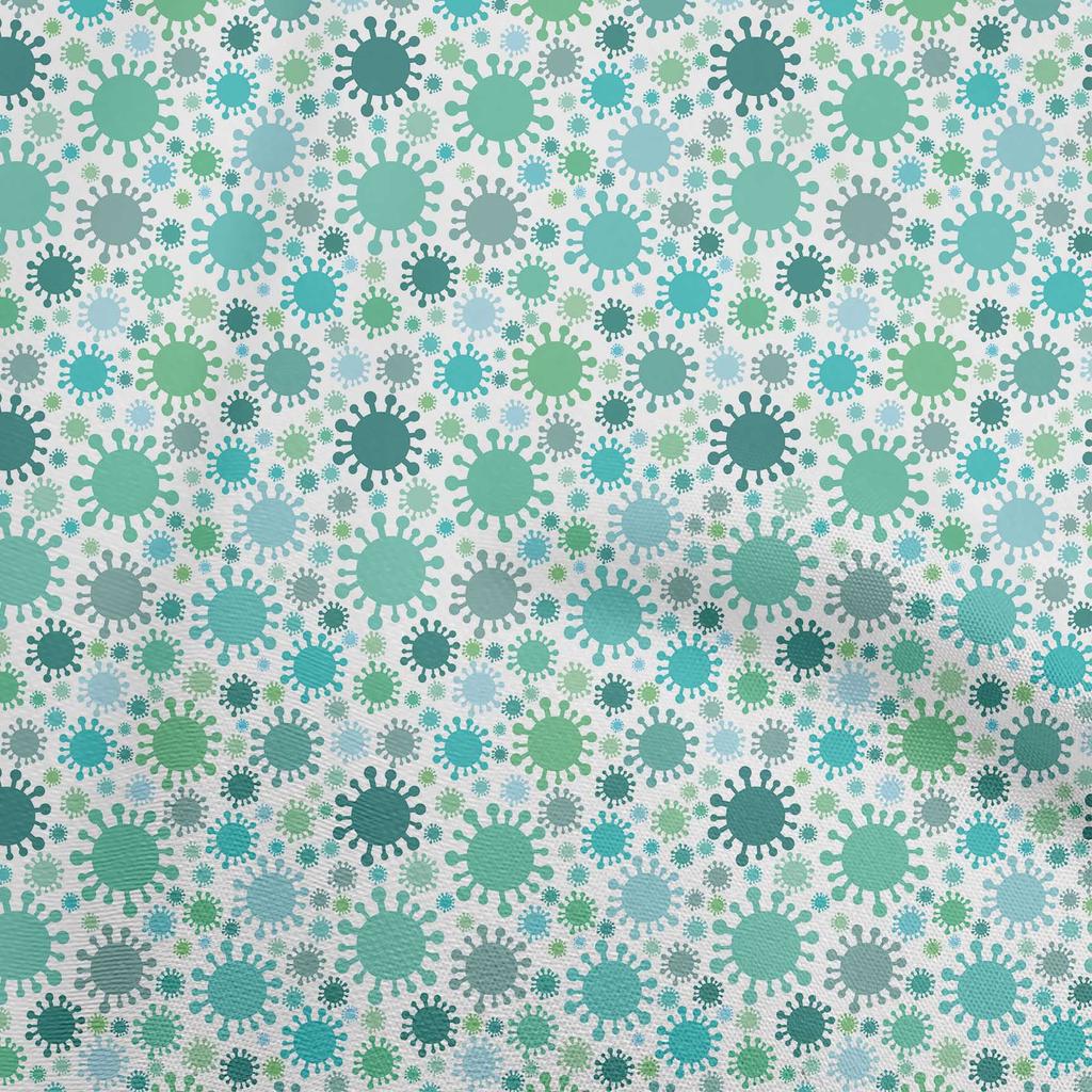 oneOone Cotton Flex Lime Green Fabric Medical Craft Projects Decor Fabric Printed By The Yard 40 Inch