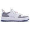 New LiNing Anti Slip And Wear Resistant Height Increasing Low Top Skateboard Shoes White Gray AGCT143-3