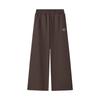 Loose Elastic Soft Breathable Fleece Knitted Sports Pants Women Bottoms L325W059-05U5