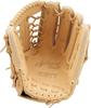 ZETT Winning Road Softball Pastel Brown Size 7 Glove, All-Around, Left-Handed Throw, (3200), (BRGB33530F)