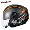 Cool Ride Bao Lightweight Bluetooth Motorcycle Helmet with Double Visor, 3C Certification, Long Battery Life, and Excellent Sound Quality