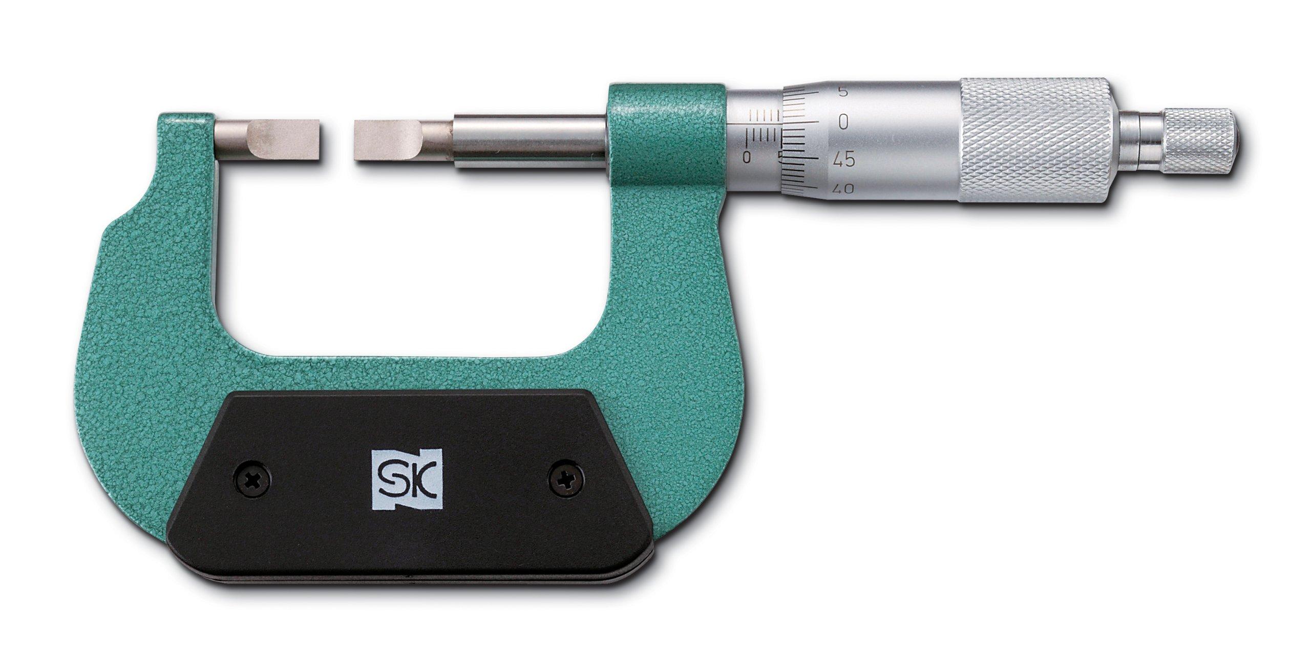 

Niigata Seiki SK Blade Micrometer Straight Type BA Type 0-25mm MC201-25BA