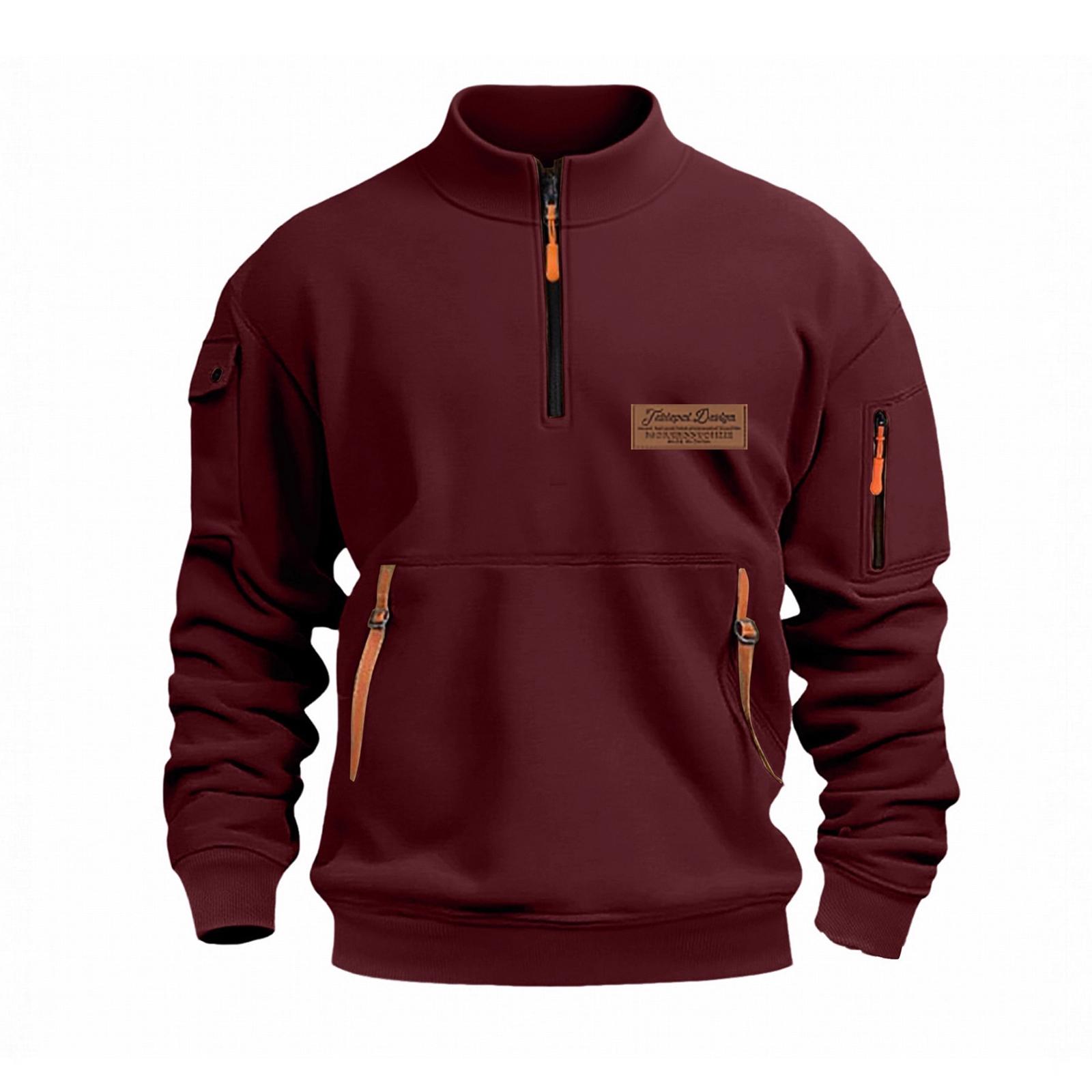 Спортивный костюм с капюшоном, унисекс, одежда для бега, пуловер с длинными рукавами, толстовка с капюшоном XL винный