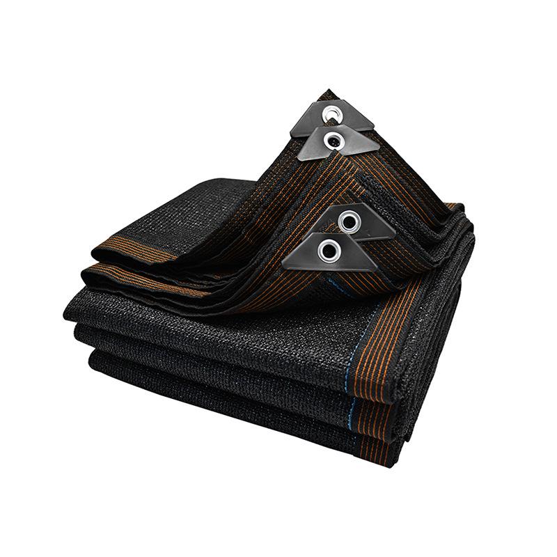 Thickened Black Edged Sunshade Net for Balcony and Garden