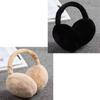 1/2/3pcs Foldable Hamburger Earmuffs for Winter Warmth, Men's and Women's Stretchable and Parent-child Ear Warmers