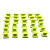 30pcs Car Body Dent Removal Pulling Tabs Kit For Automobile Body Surface Leveling Dent Restoring Repair  Repair Tools