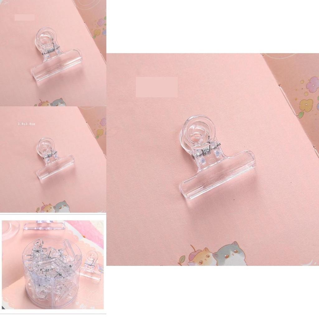 Multi-function Transparent Long Tail Clip Ideal For Binding And Sorting Files Efficiently