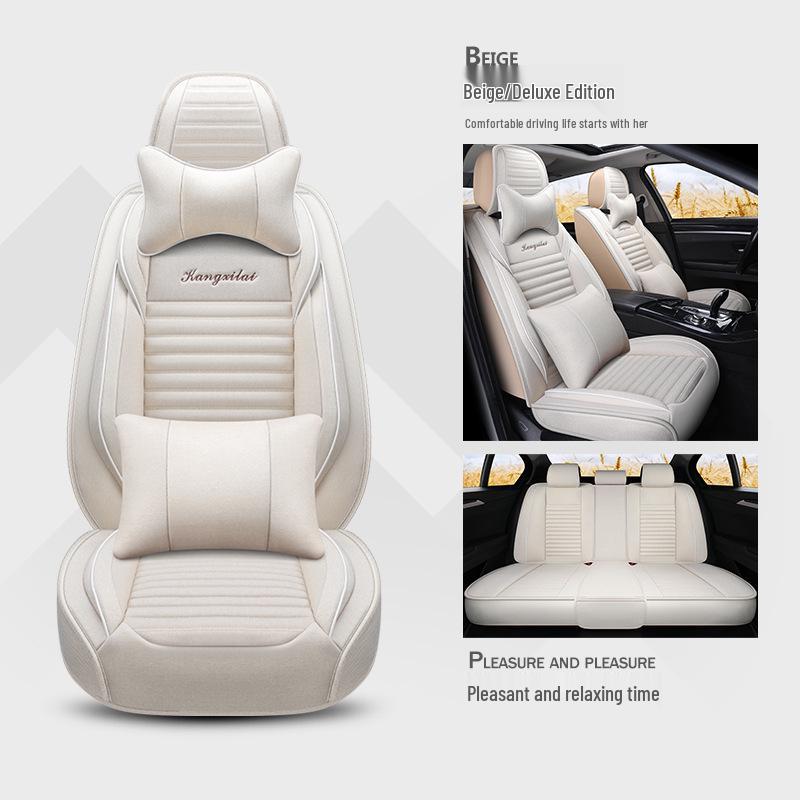 Four Seasons Universal Full Coverage Car Seat Cushion for MGZS, MG3/3SW, Roewe MG65, MG5
