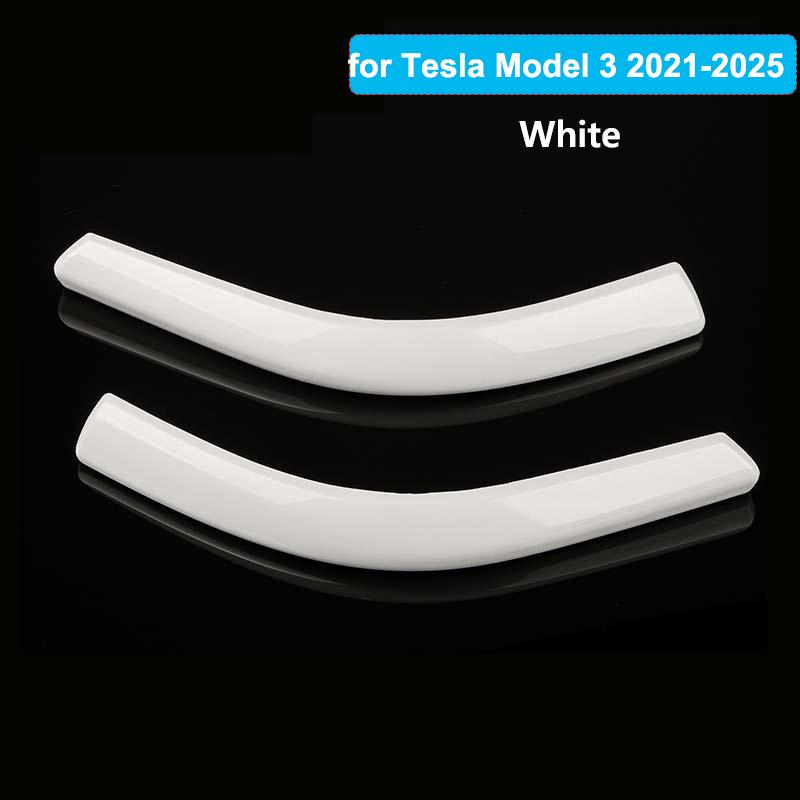 For Tesla Model Y Juniper 2025 Rear View Mirror Anti-collision Strip Model 3 Reverse Anti-scratch Door Side Protection Sticker for Model3 White
