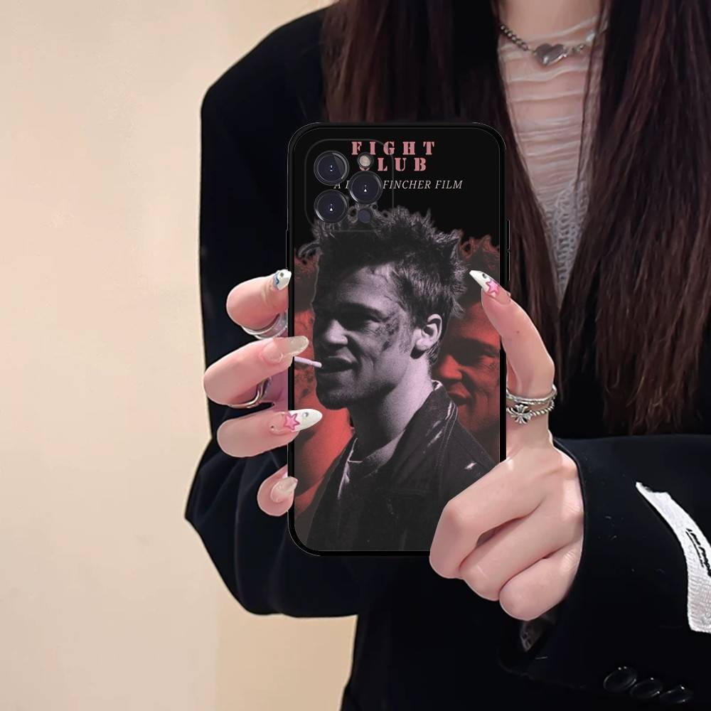 Classic Movie F-fight C-club Phone Case For IPhone 16 15 14 11 12 13 Mini Pro XS Max Cover 6 7 8 Plus X Funda Shell