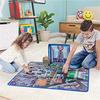 Paw Patrol The Movie True Adventure City Movie Play Mat, 11.5" X 11.5" with Two Exclusive Vehicles, Storage Box, and Tidying Set (061190)