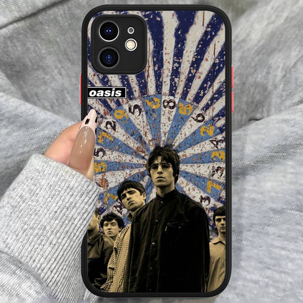 

Band O-oasis Matte Transparent Phone Cover For IPhone Case 16 15 14 13 12 11 Pro Max X XS Max Plus iphone 12 pro