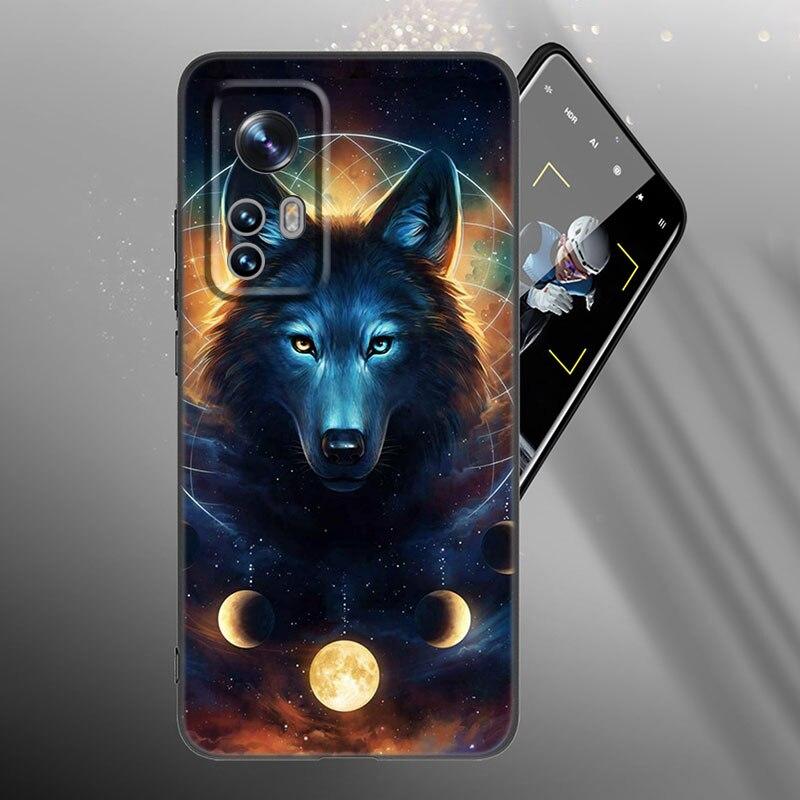 

Чехол для телефона Wolf Art для Xiaomi Mi 10T 11i 11T Note 10 11 Lite NE F1 POCO F3 M3 X3 GT NFC M4 X4 Pro 5G мягкий черный чехол из ТПУ Xiaomi Mi 11 5G