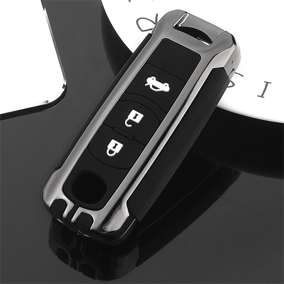 Pouzdro na klíče od auta, kryt na klíče, sáček na klíče pro Mazda 2 3 5 6 gh gj cx3 cx5 cx9 cx-5 cx 2020, držák příslušenství, ochranná sada, styling auta