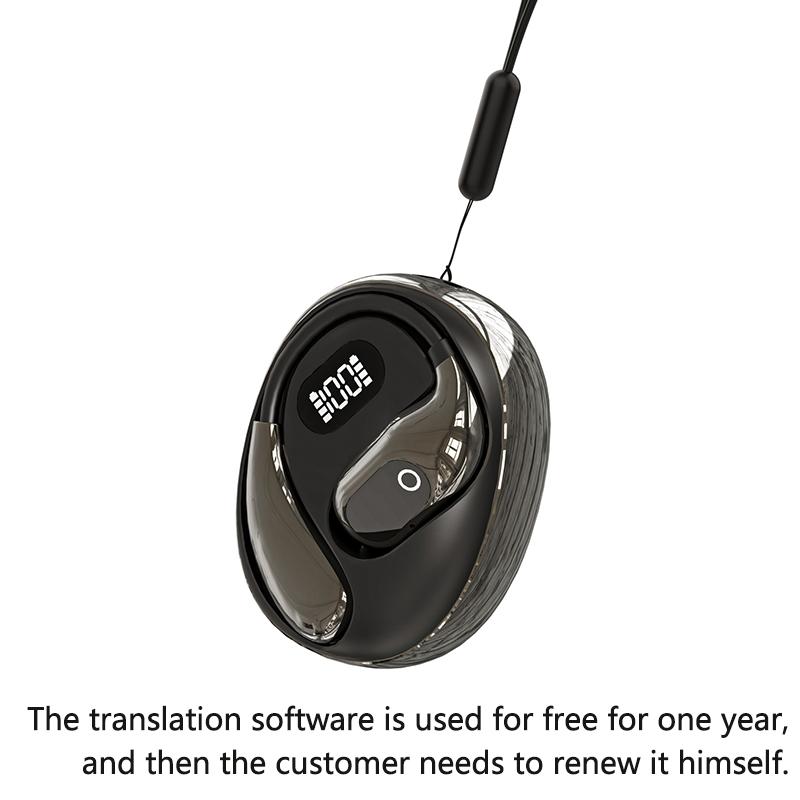 Ai Language Translation Tws Wireless Ear Hanging Earphone Headphone Headset For Iphone For Samsung Huawei Long Battery Life