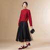 IEF French Style Versatile Knit Top