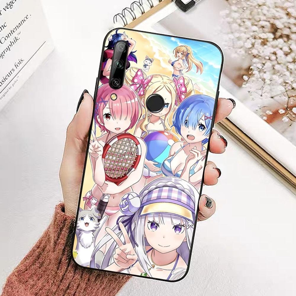 Japan Anime Re Z-zeroES Phone Case For Huawei Honor 10 Lite 9 20 7A 9X 30 50 60 70 Pro Plus Soft Silicone Cover