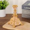 New European Palace Single Candlestick for Weddings, Romantic Dinners, Home Decor - Luxurious Exquisite Design