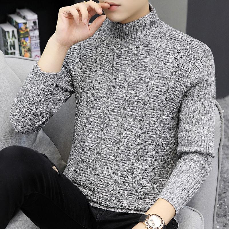Gomis Men Winter Warm Knitted Sweater Casual Pullover Round Neck Gomis Men Winter Warm Knitted Sweater Casual Pullover Round Neck