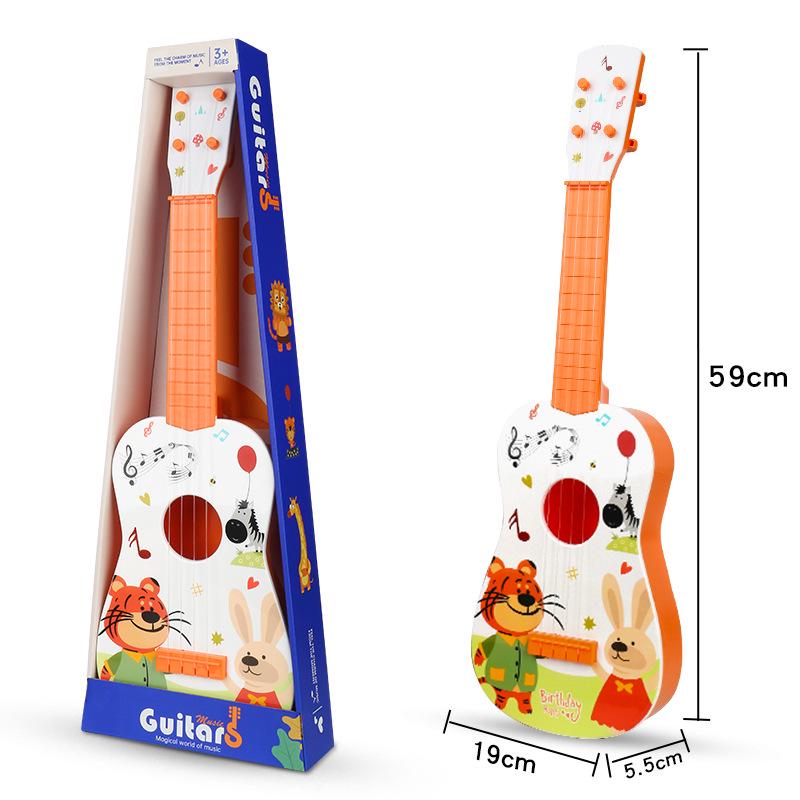 Child's Mini Toy Guitar - Playable Simulation Ukulele Instrument