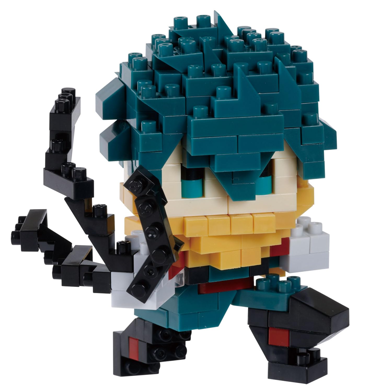 Kawada nanoblock My Hero Academia Izuku Ages 12 and Midoriya, up, NBCC_183