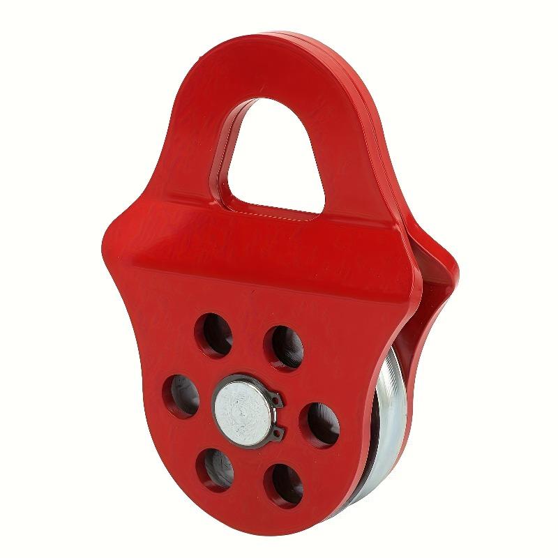 

6T Heavy Duty Recovery Winch Snatch Block Towing Pulley Block Offroad Recovery Accessory for Truck Tractor UTV ATV червоний