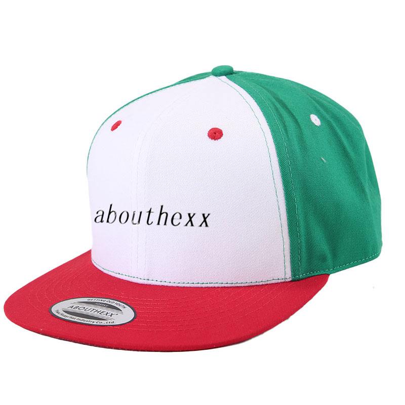 Custom 3d Embroidery logo Flat Brim Hats High Quality 6 Panel Flat Brim Snapback Cap