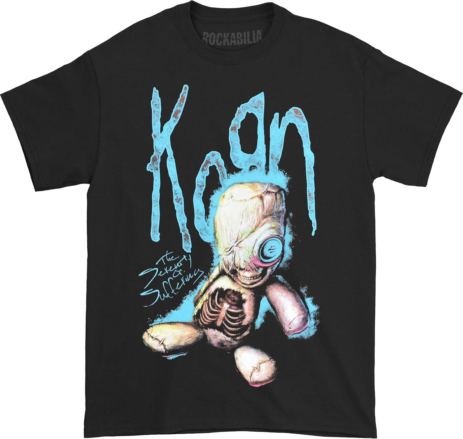 Rock Off Korn  SoS Doll  (Black) T-Shirt (Small) XXXXXL чёрный