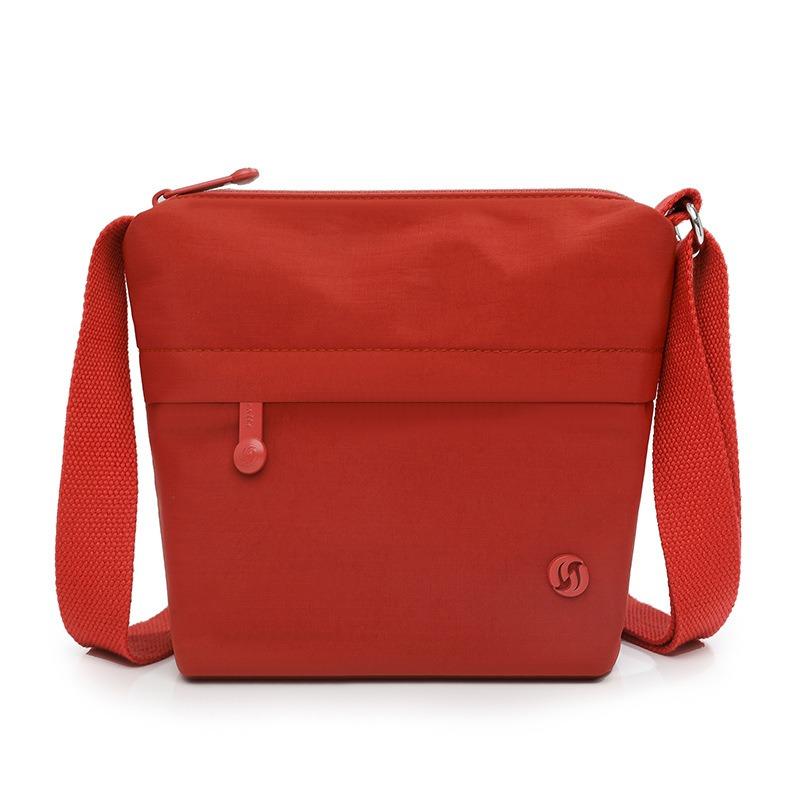 Summer New Lemon Cloth Bag Casual Light Messenger Bag Women's Sports Fashion Commuter Shoulder Bag