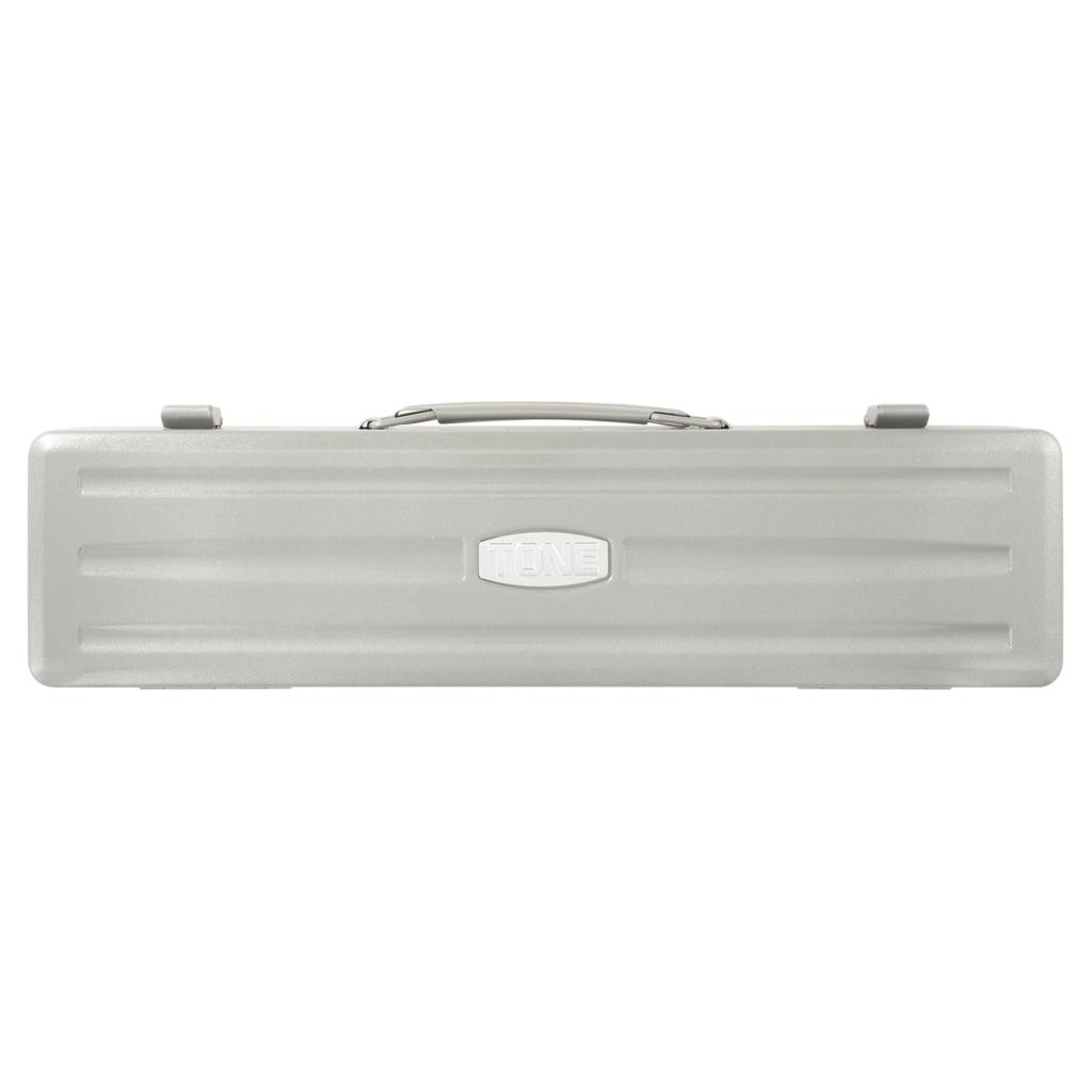 TONE Hexagon Socket Wrench Set Set HB3082, 9.5mm (3/8") Drive, Silver, 10-Piece