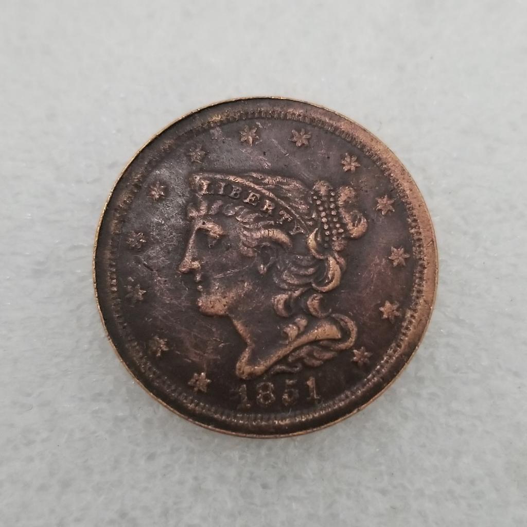 1851 USA Vereinigte Staaten Gedenk-Sammler-Souvenirs Münzen