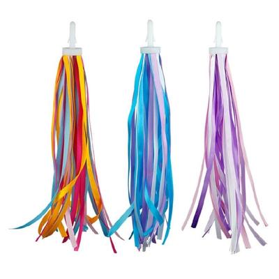 Banderolas para Manillar de Bicicleta Bicicletas Infantiles Borlas Cinta Puños de Bicicleta Borlas