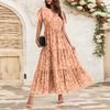 Women's Flowy Dresses Women's Summer Dresses Casual Short Sleeve Maxi Dresses Formal Maxi Dresses
