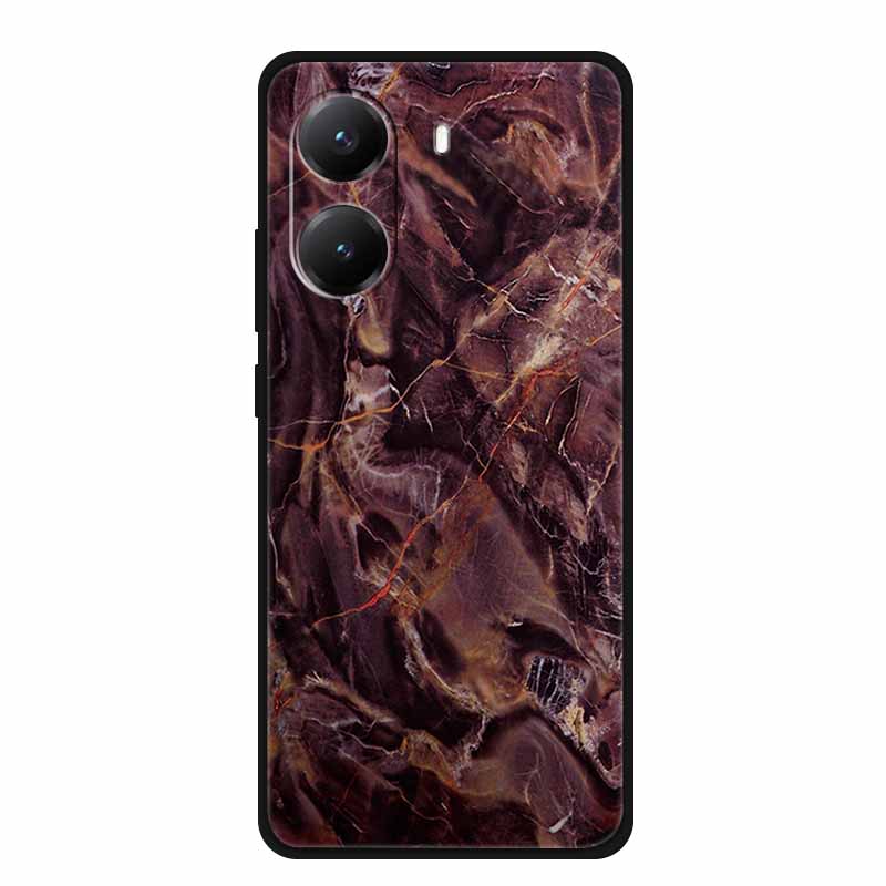 Funda For Poco X7 Pro Cases Marble Painted Silicone Back Cover for Poco X7 Pro Protective Shockproof Cool Capa Poco X7Pro Bumper
