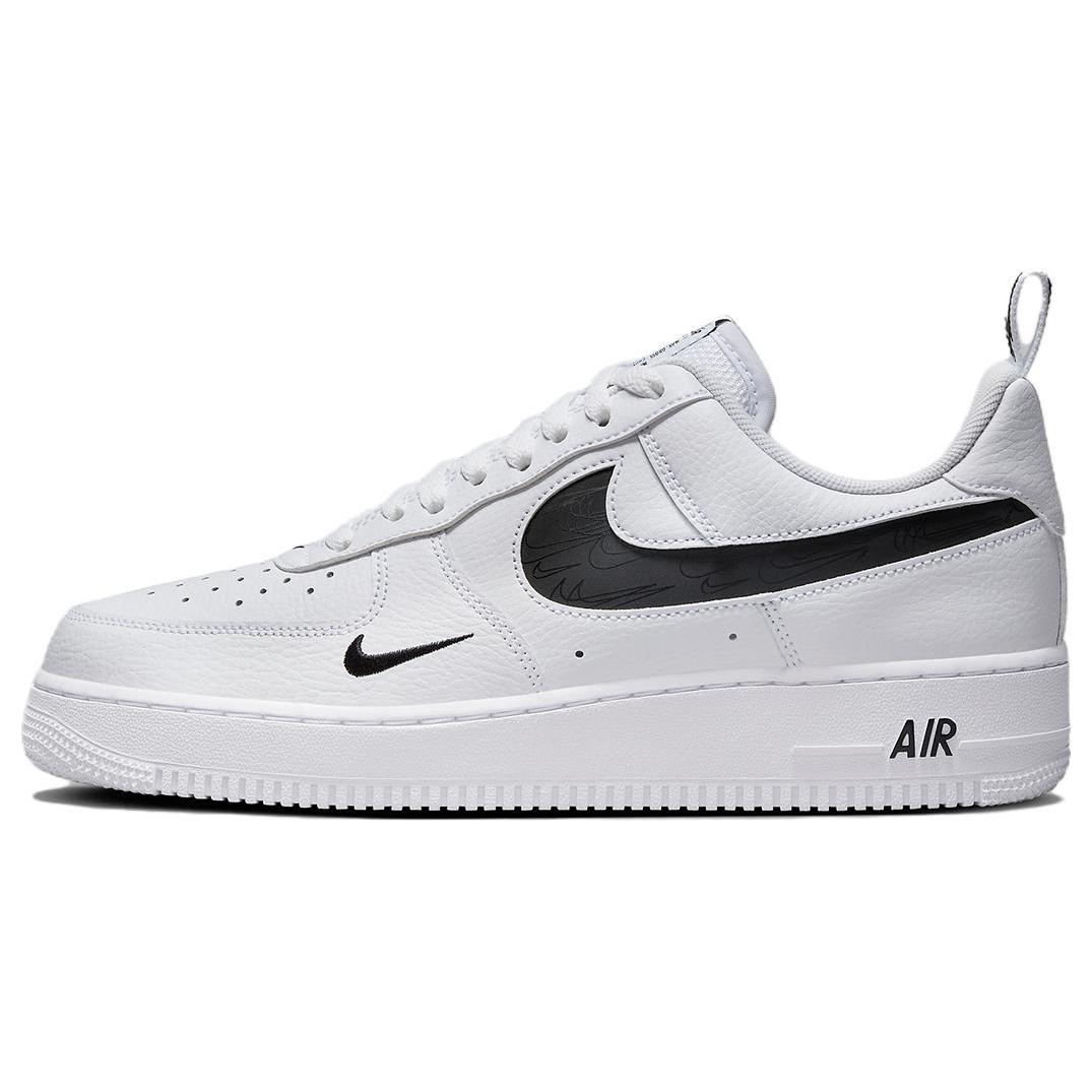 

Новые Nike Air Force 1 07 LV8 Светоотражающий Swoosh Белый Черный FV1320-100 47