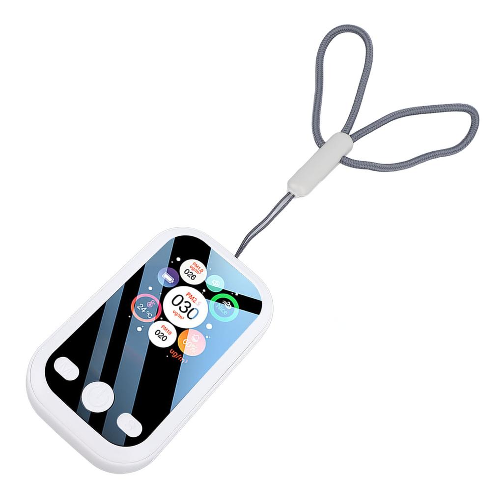 Tragbarer digitaler Luftqualitätsmesser Detektor LCD-Anzeige Erkennt PM2.5 PM10 PM1.0 Luftfeuchtigkeit für Zuhause