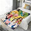 Anime T-The Seven Deadly Sins Throw Lightweight 240g Flannel Blanket Soft Skin-friendly for Summer Cooling
