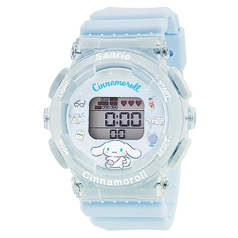 

[Sun Flame Co., Ltd.] часы J-Axis sanrio цифровые часы Cinnamoroll CR3C0003-CN женские синие