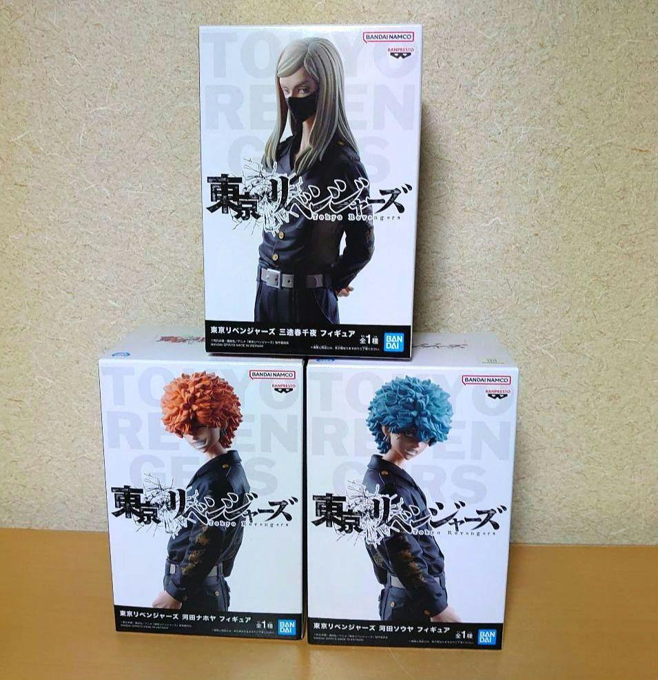 

[USED] Tokyo Revengers Nahoya Kawada, Soya Kawada, and Haruchiyo Mito Figure