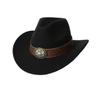 Cowboy Hat Jazz Hat Western Minority Style Cowboy Hat European and American Men's and Women's Hats
