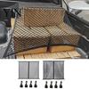 Ladeflächen-Stauraumzubehör Ladeflächennetz, Organizer Dehnbares elastisches Netz Flexible Sicherung mit 4 Haken für Pick-up-Ladefläche, SUV-Kofferraum