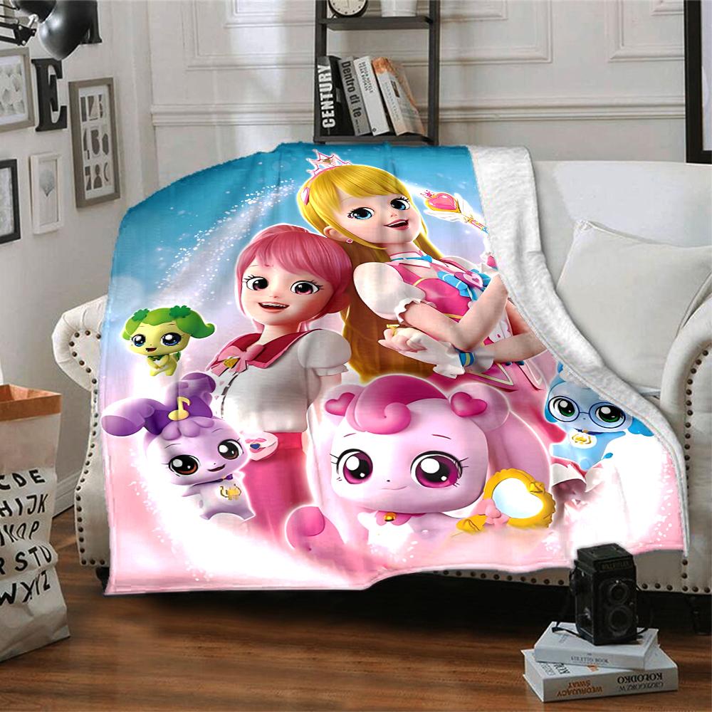 1pc Catch Teenieping Magic Sweethear Blanket, Gift, for Men and Women, Soft Blanket, Good for Sofa Bed Couch Travel, Lightweight Flannel Blanket