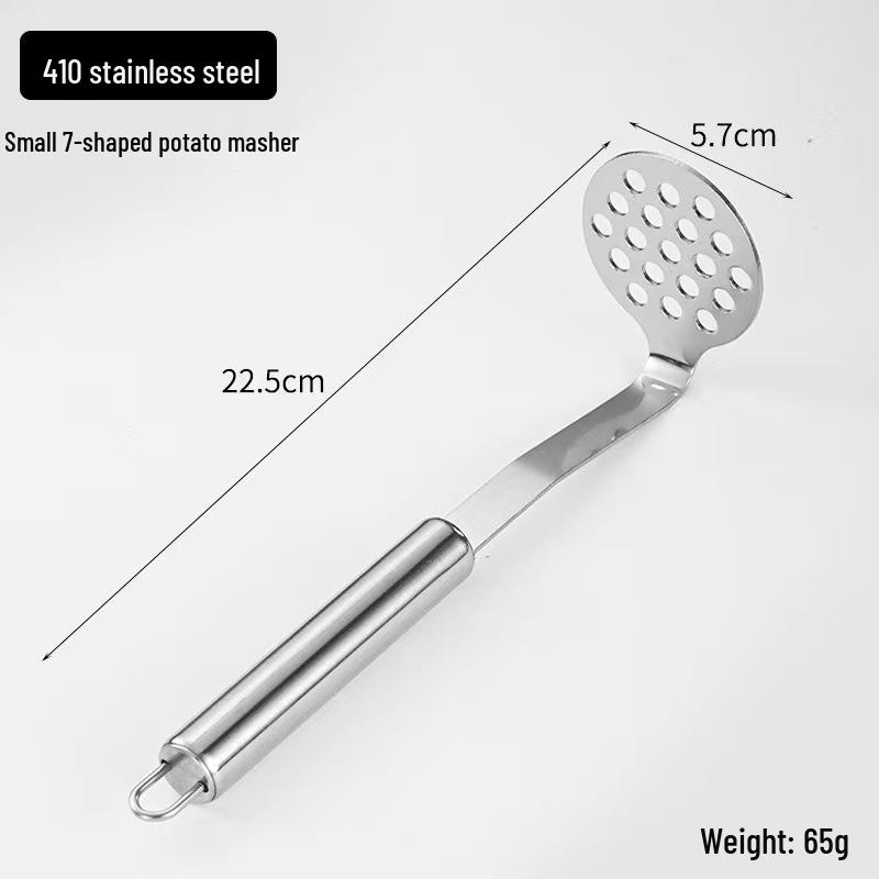 Stainless Steel Wave Potato Masher - Multi-functional Manual Kitchen Tool