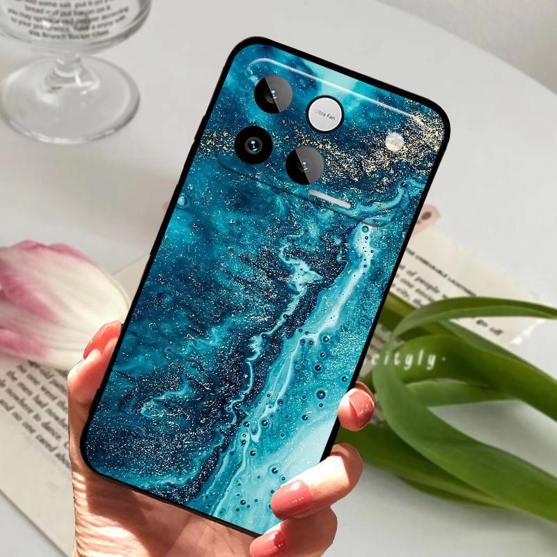 Étui Pour Honor Win Animal Marbre Imprimé Couverture Complète Silicone Coque de Téléphone Pour Honor Win Pare-chocs Anti-choc Funda Souple TPU Coque