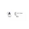 50/100/200pcs/Lot 7x4mm White A-Z Round Alphabet Acrylic Letters Beads Loose Spacer For Jewelry Making DIY Bracelet Accessories