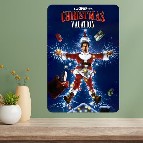

National Lampoonaposs Christmas Vacation Movie TV Show Metal Poster Sign 20x30cm（7.8x11.8inch）