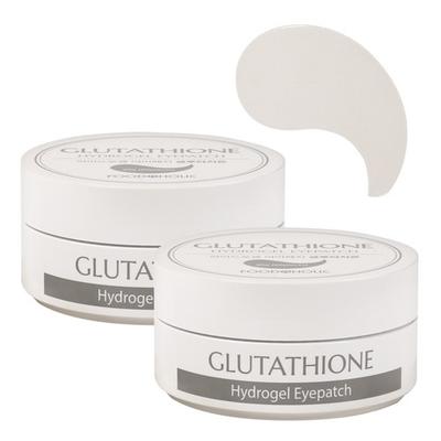 (1+1)FoodaHolic Glutathion Hydrogel Augenmasken 60 Stück (120 Blatt insgesamt)_631373