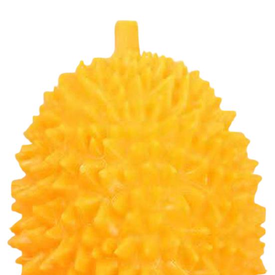 Realistic Durian Squeeze Toy Unbreakable Soft Fidget for Stress Relief Cute Fruit-Shaped Decompression Gadget for Kids Adults
