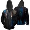 And Versatile Descendants 3 Hades Hoodie Cosplay Costume For Autumn Outdoor Activities**